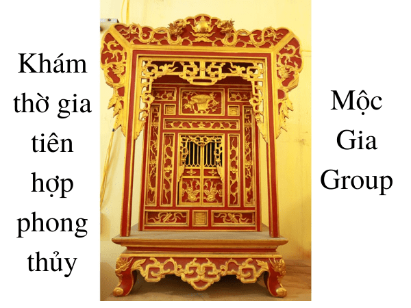 Khám thờ đẹp, hiện đại Mộc Gia