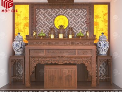 Bàn thờ hiện đại đẹp