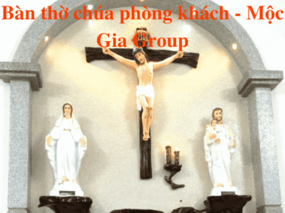 Bàn thờ chúa phòng khách