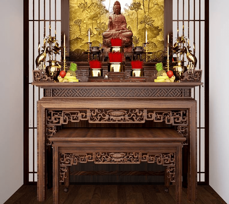 Lưu ý khi sử dụng tranh treo bàn thờ