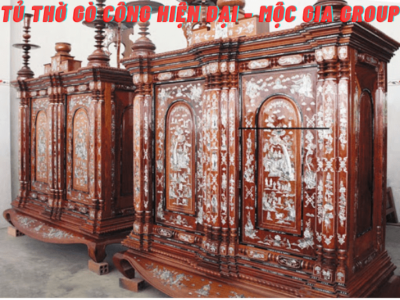 Tủ thờ Gò Công truyền thống