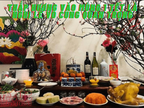 Thắp hương mùng 1