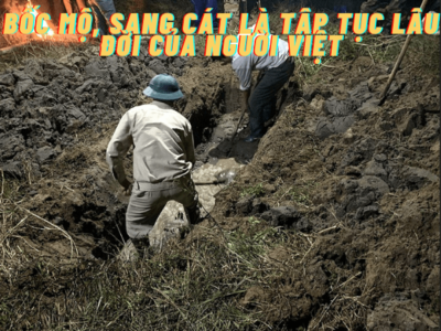 Bốc mộ, sang cát