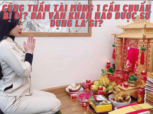 Cúng thần tài mùng 1