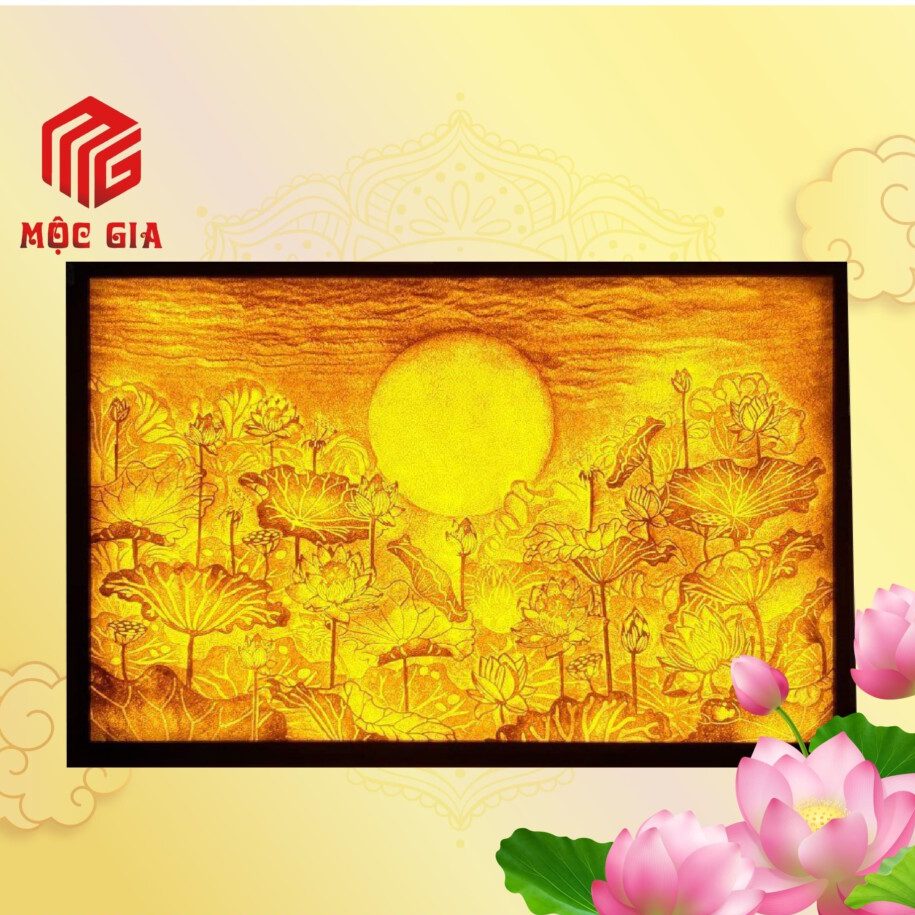 Tranh Trúc Chỉ Ngang Cao Cấp - TT 51