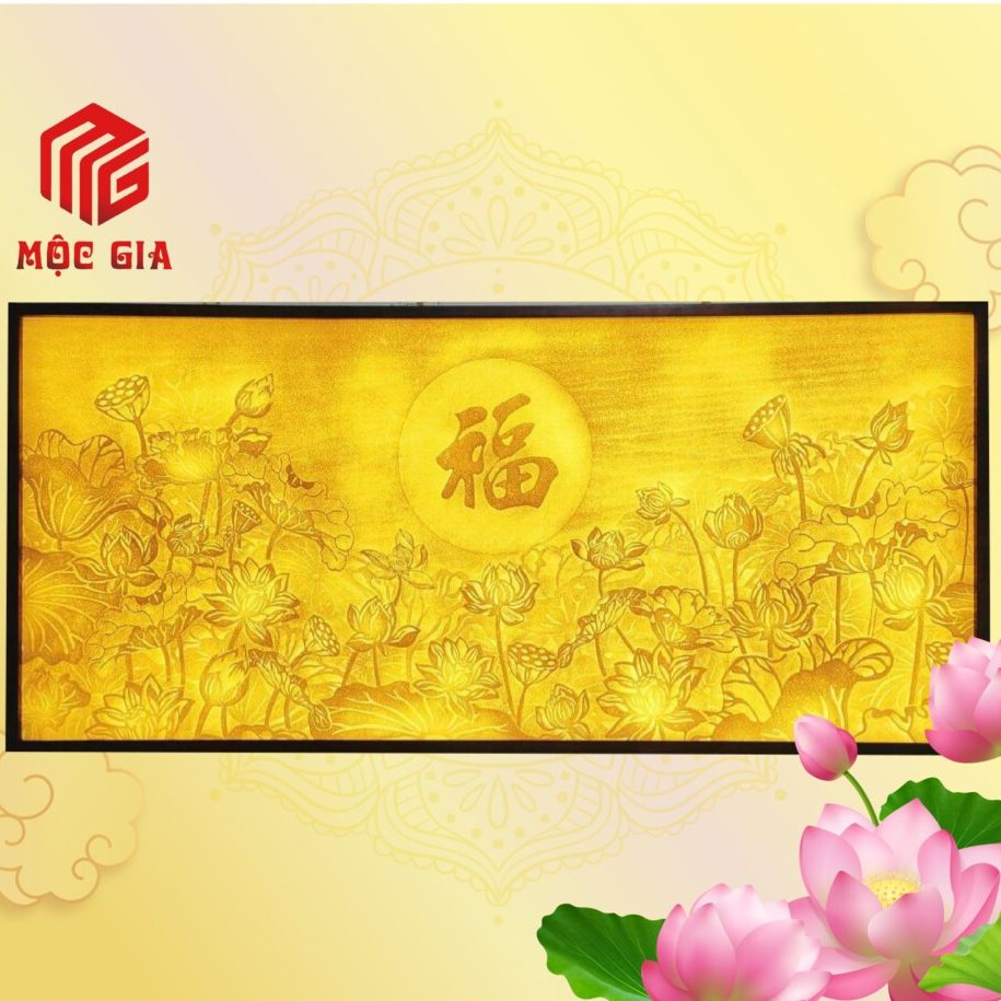 Tranh Trúc Chỉ Ngang Cao Cấp - TT 57