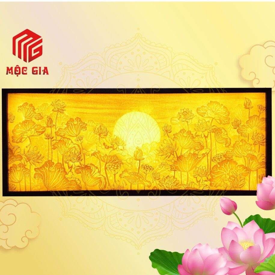 Tranh Trúc Chỉ Ngang Cao Cấp - TT 58