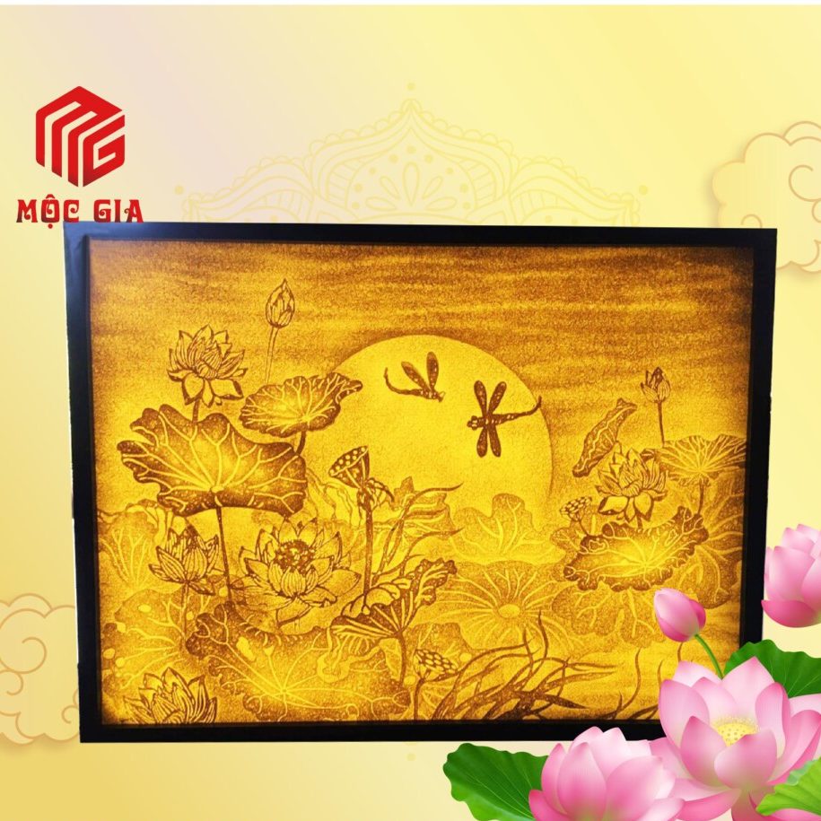 Tranh Trúc Chỉ Ngang Cao Cấp - TT 59