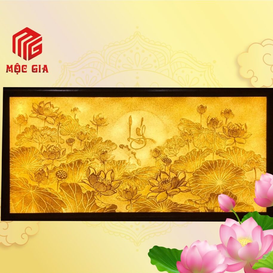 Tranh Trúc Chỉ Ngang Cao Cấp - TT 43