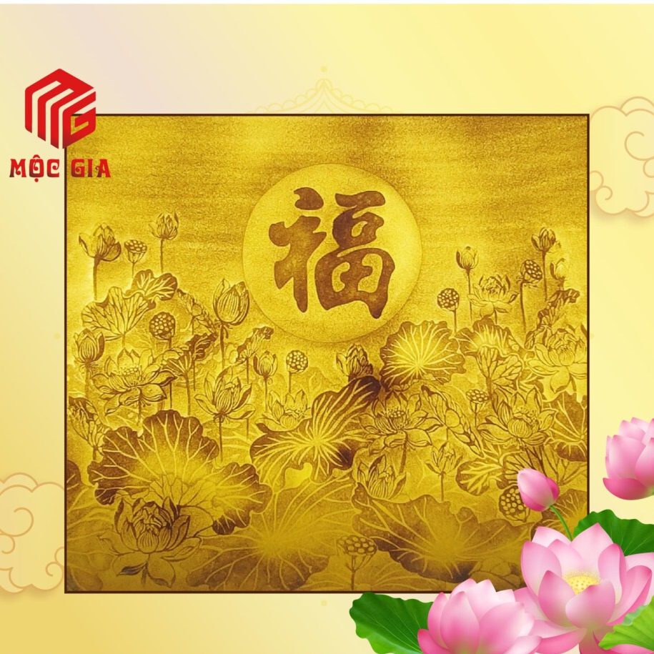 Tranh Trúc Chỉ Ngang Cao Cấp - TT 46