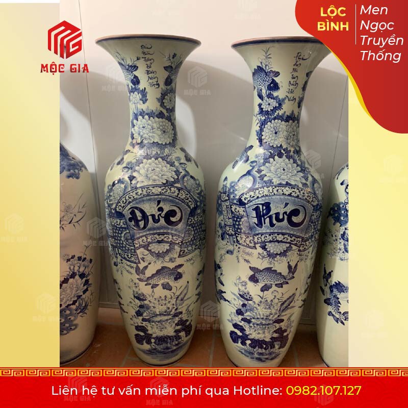 Lộc Bình Men Ngọc Truyền Thống - MNTT01