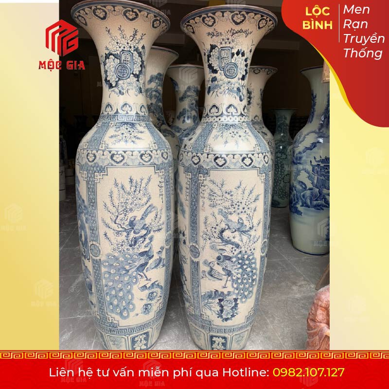 Lộc Bình Men Rạn Truyền Thống - MRTT03