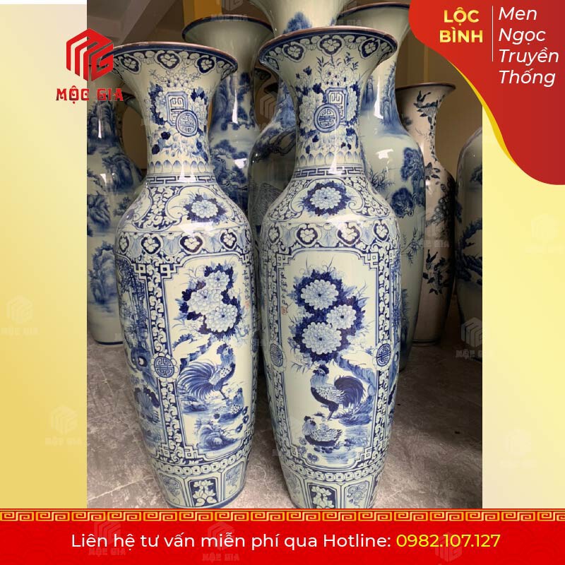 Lộc Bình Men Ngọc Truyền Thống - MNTT05