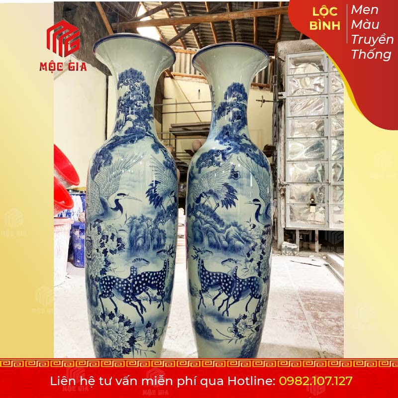 Lộc Bình Men Ngọc Truyền Thống - MNTT04