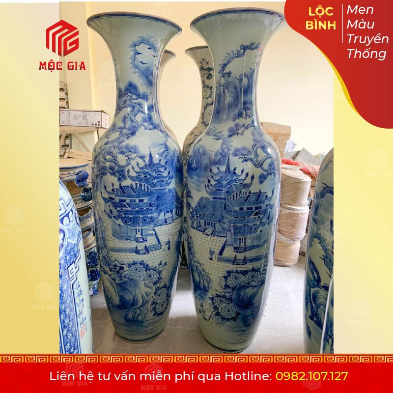 Lộc Bình Men Ngọc Truyền Thống - MNTT04