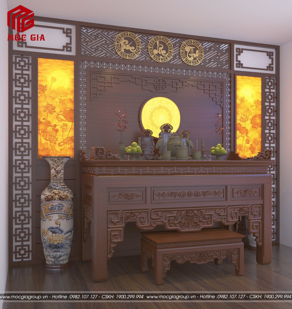 Mẫu án gian thờ đẹp nhất