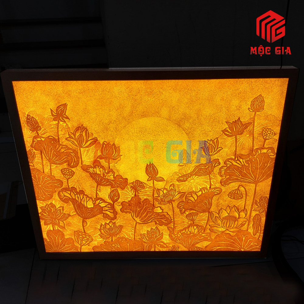 Tranh Trúc Chỉ Giấy Dừa Cao Cấp - GD01