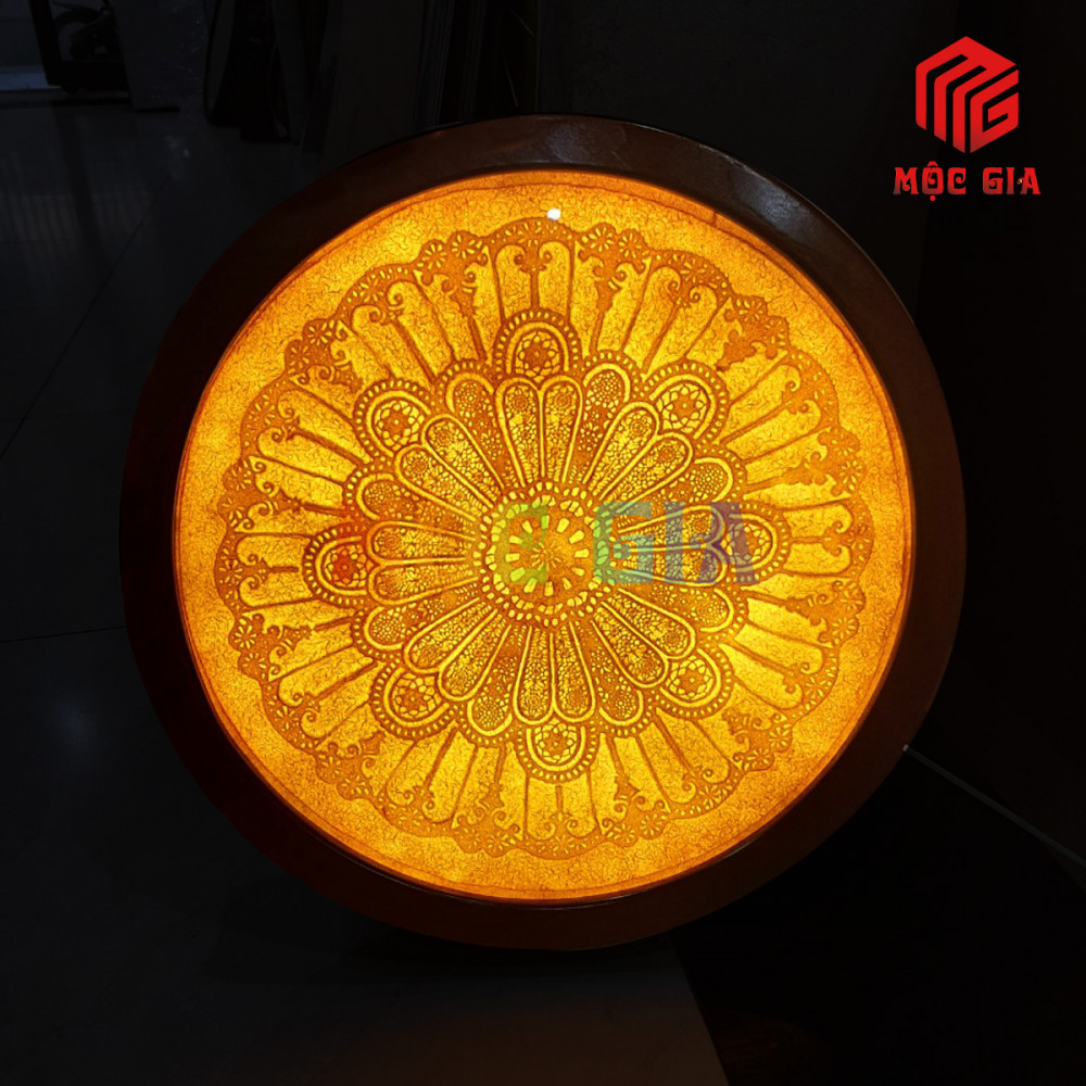 Tranh Trúc Chỉ Giấy Dừa Cao Cấp - GD12