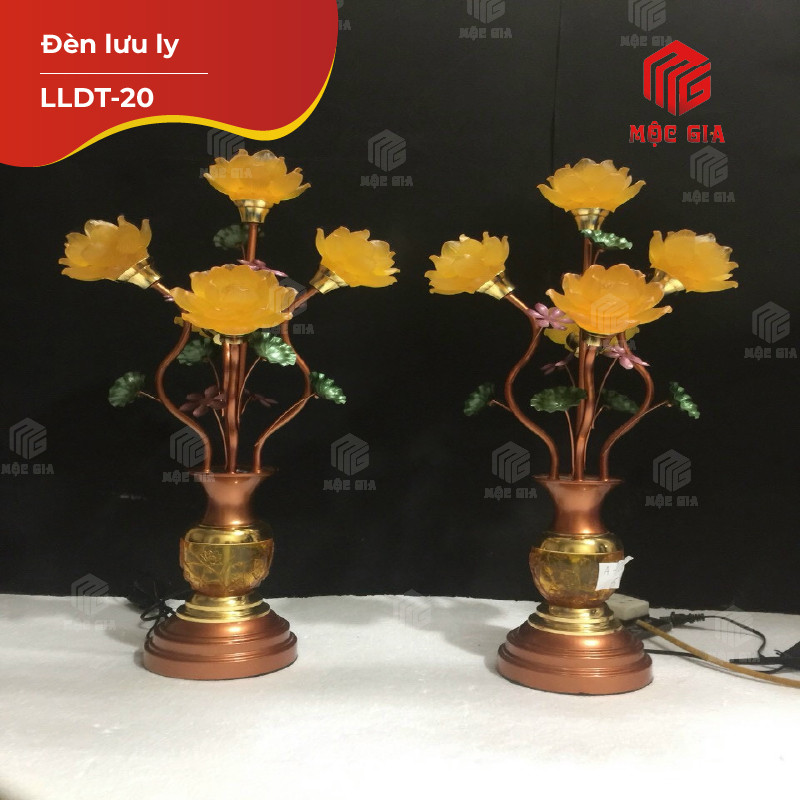 Đèn thờ lưu ly - LLDT-20