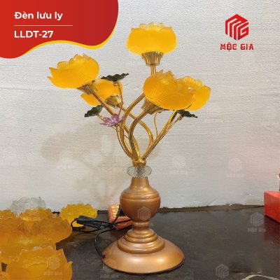Đèn thờ lưu ly - LLDT-27