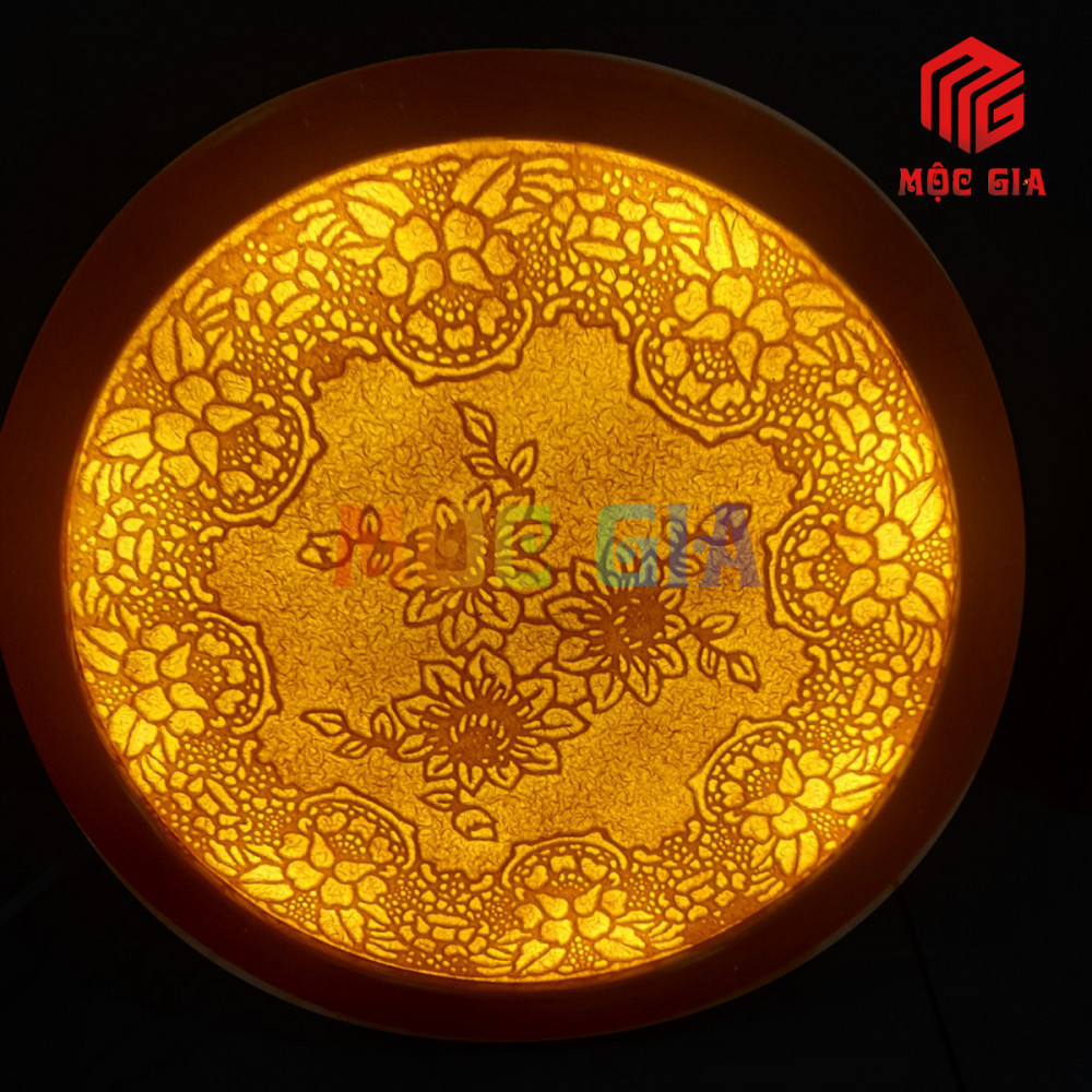 Tranh Trúc Chỉ Giấy Dừa Cao Cấp - GD11