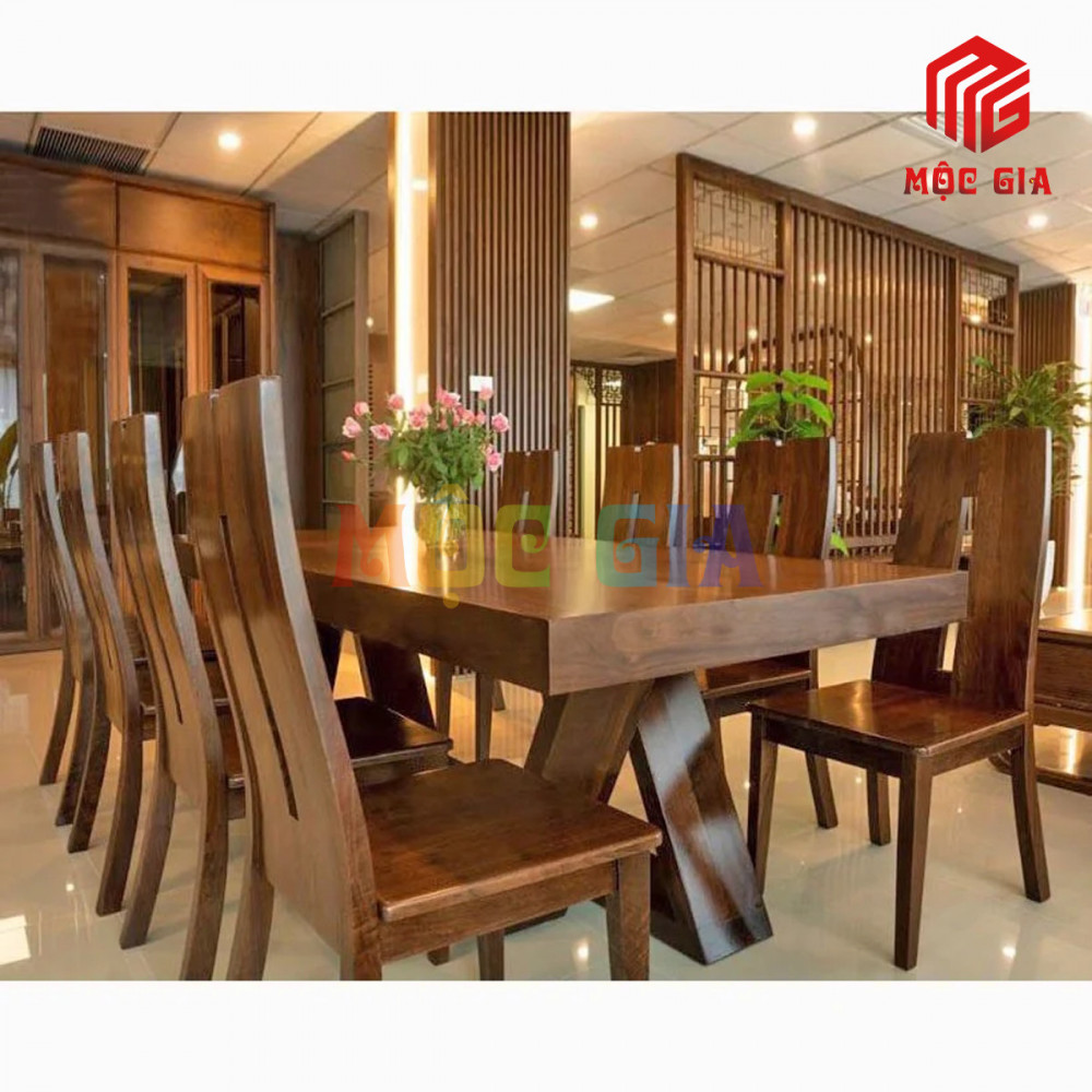 BÀN ĂN ÓC CHÓ CAO CẤP MG-BOC 002