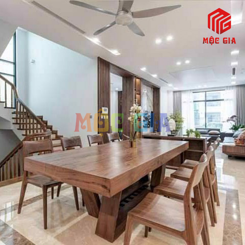 BÀN ĂN ÓC CHÓ CAO CẤP GX-BOC 006-1