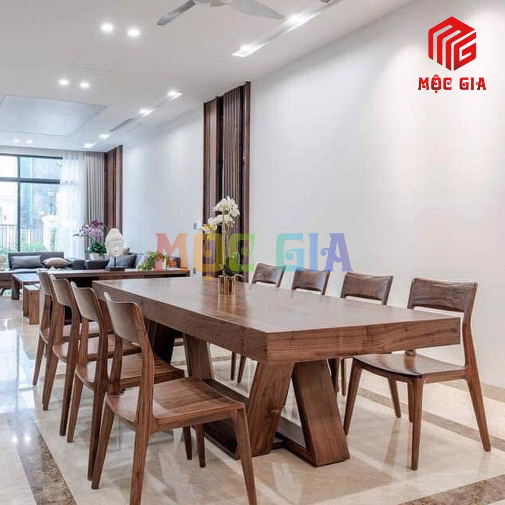 BÀN ĂN ÓC CHÓ CAO CẤP GX-BOC 006