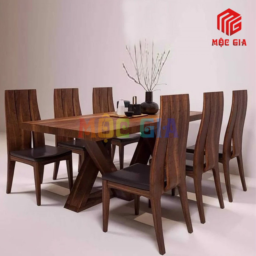 BÀN ĂN ÓC CHÓ CAO CẤP GX-BOC 008