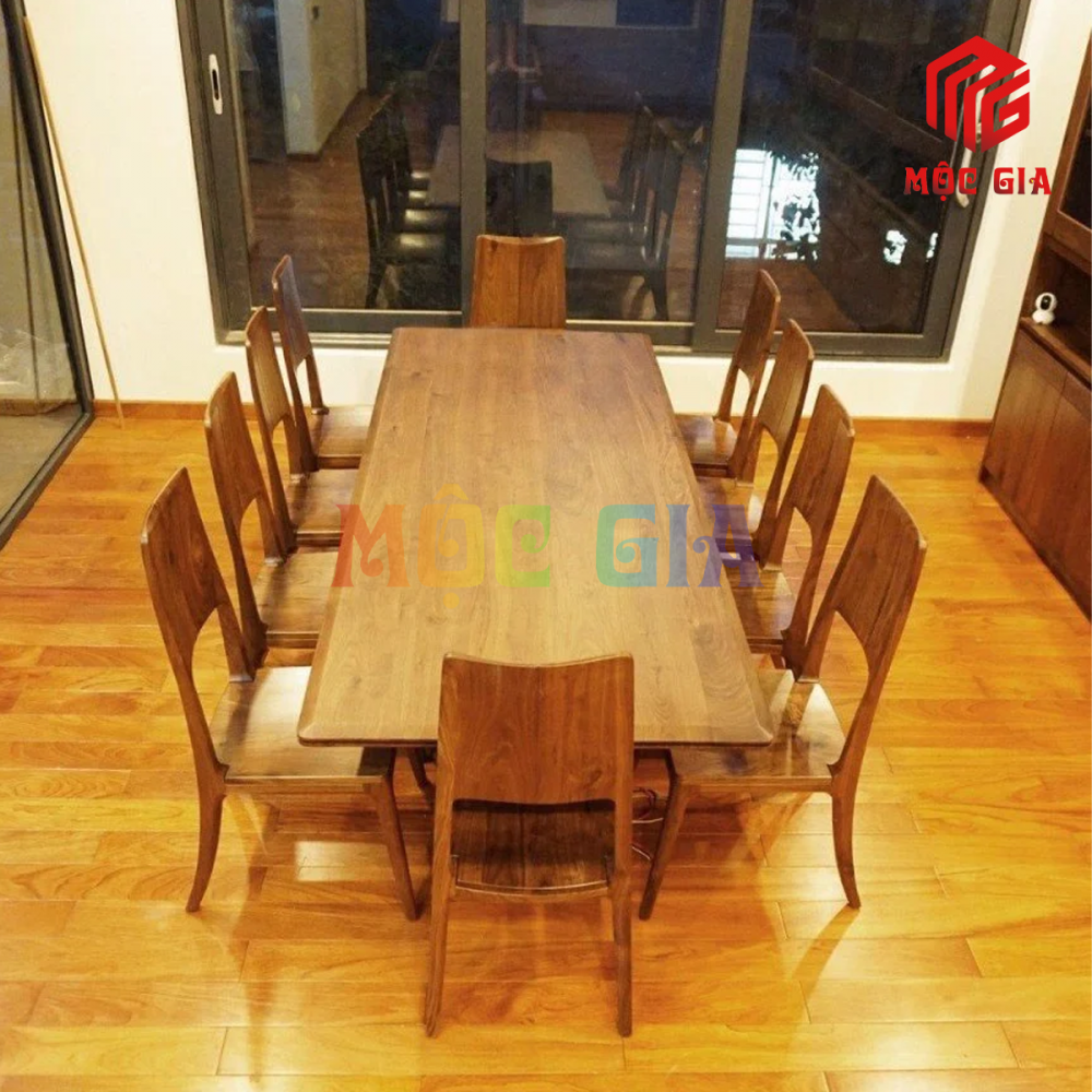 BÀN ĂN ÓC CHÓ CAO CẤP GX-BOC 010