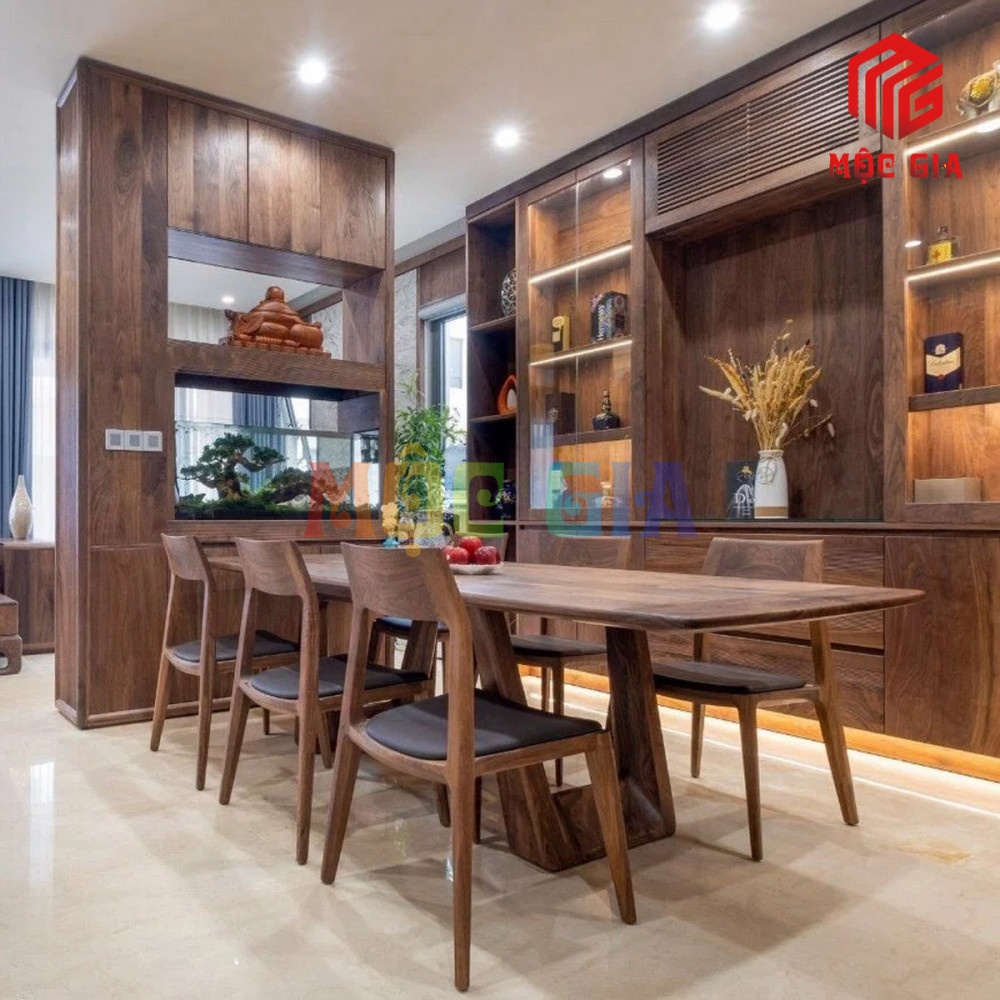 BÀN ĂN ÓC CHÓ CAO CẤP GX-BOC 011