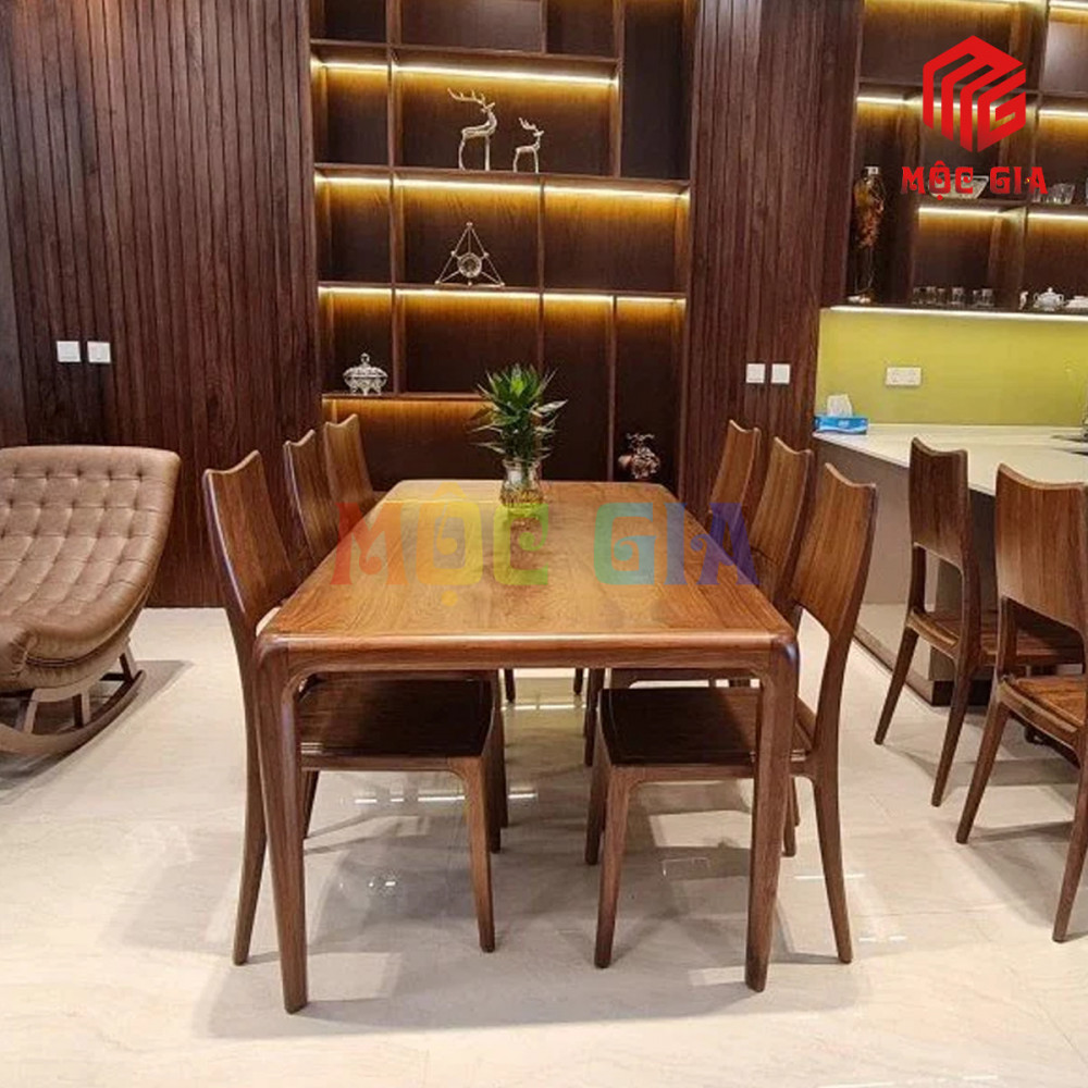 BÀN ĂN ÓC CHÓ CAO CẤP GX-BOC 012-1