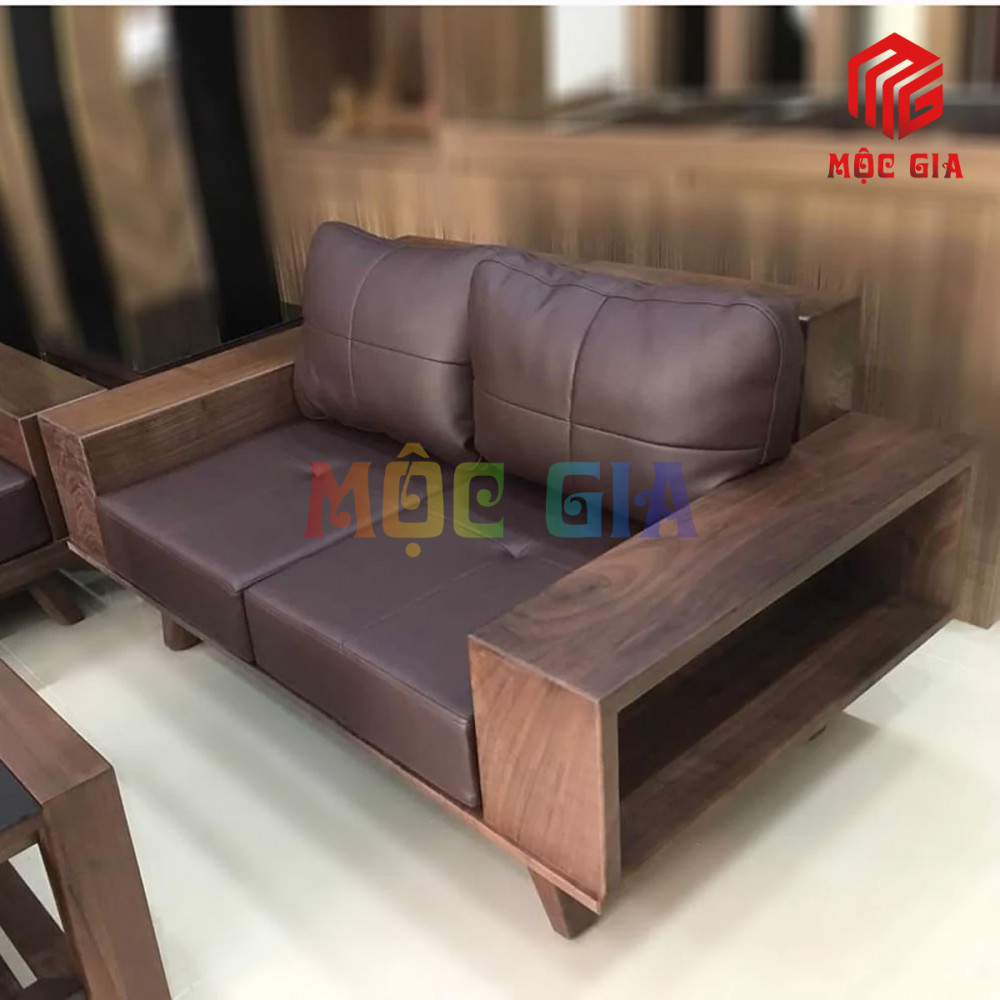 BỘ SOFA GỖ ÓC CHÓ GX-SOC 002
