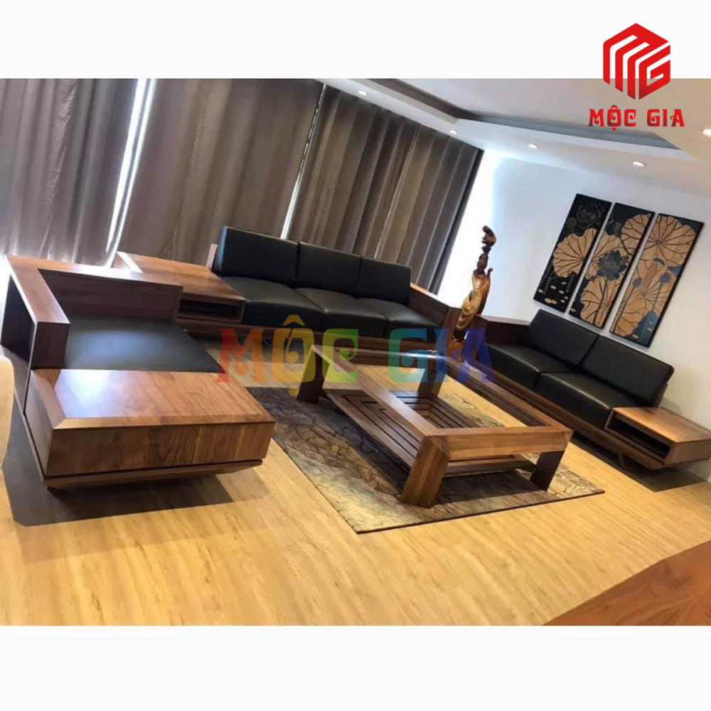 BỘ SOFA GỖ ÓC CHÓ GX-SOC 004