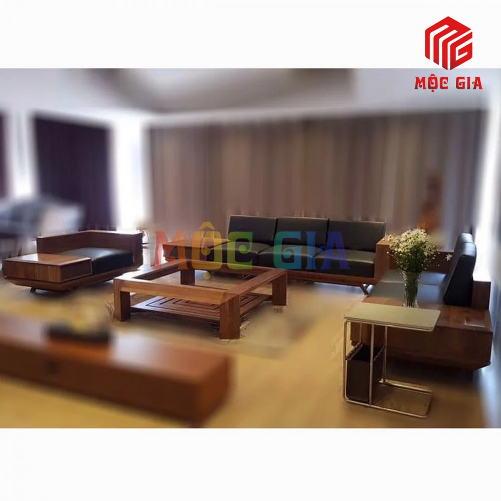 BỘ SOFA GỖ ÓC CHÓ GX-SOC 004