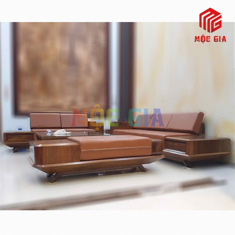 BỘ SOFA GỖ ÓC CHÓ GX-SOC 009