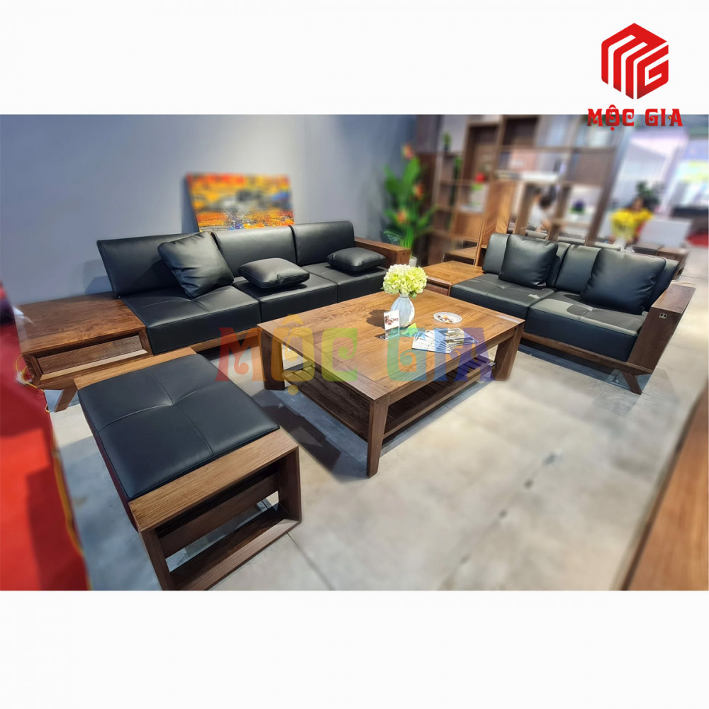 BỘ SOFA GỖ ÓC CHÓ GX-SOC 034