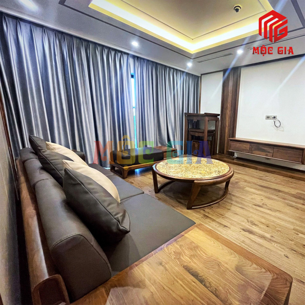 BỘ SOFA GỖ ÓC CHÓ GX-SOC 039