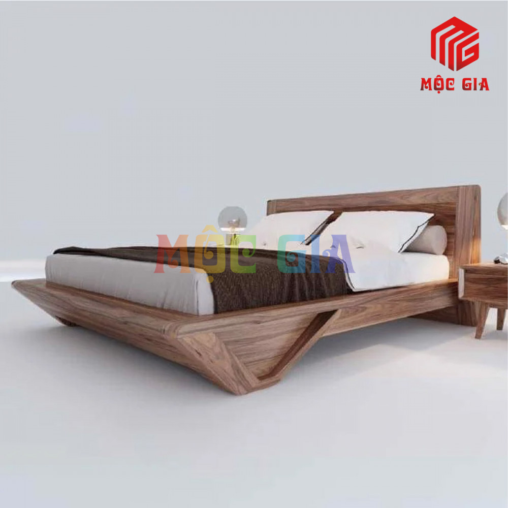 GIƯỜNG NGỦ GỖ ÓC CHÓ CAO CẤP GX-GOC004