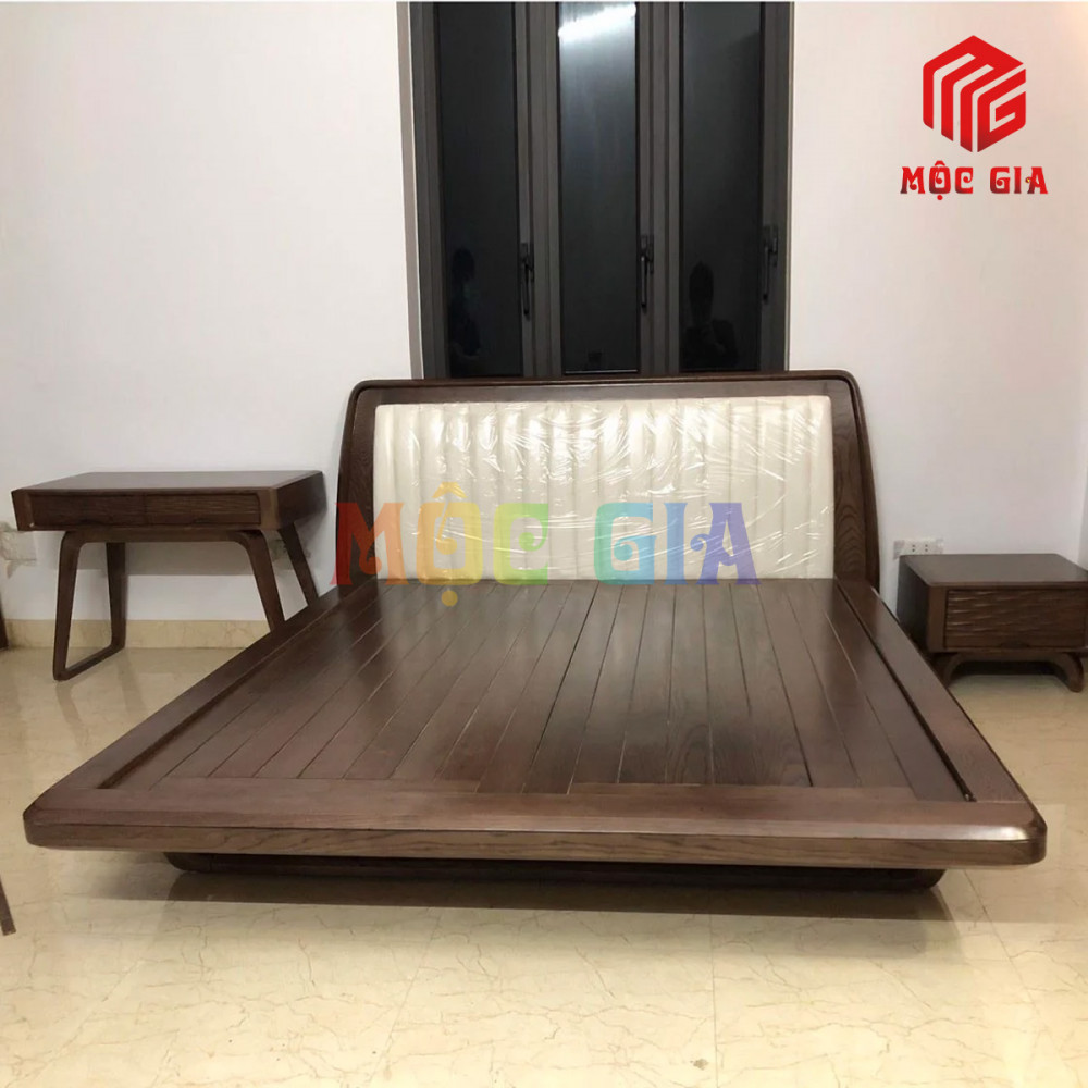 GIƯỜNG NGỦ GỖ ÓC CHÓ CAO CẤP GX-GOC006