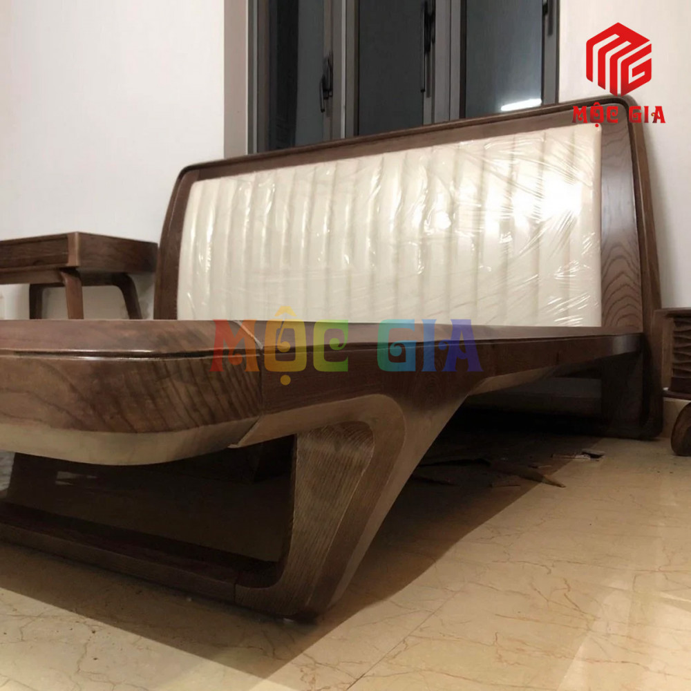 GIƯỜNG NGỦ GỖ ÓC CHÓ CAO CẤP GX-GOC006