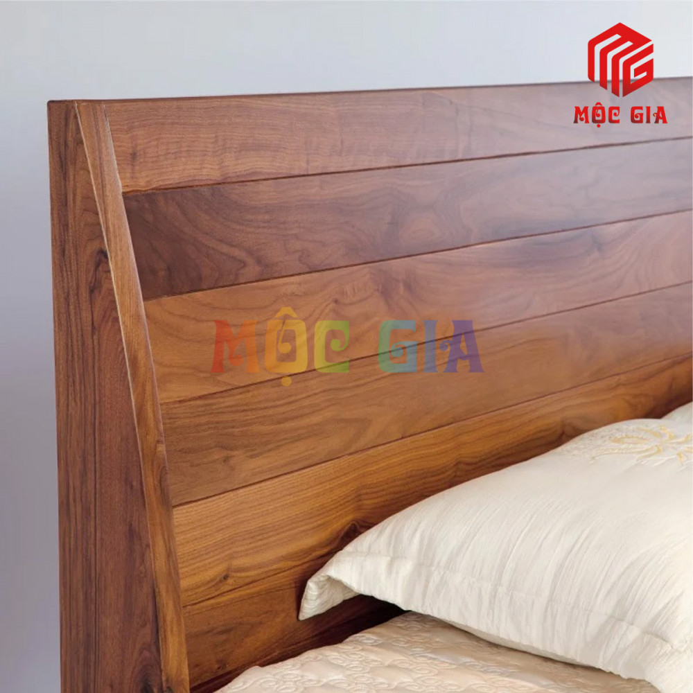 GIƯỜNG NGỦ GỖ ÓC CHÓ CAO CẤP GX-GOC008