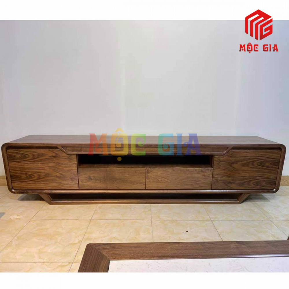 KỆ TI VI GỖ ÓC CHÓ MG-KOC 001-2