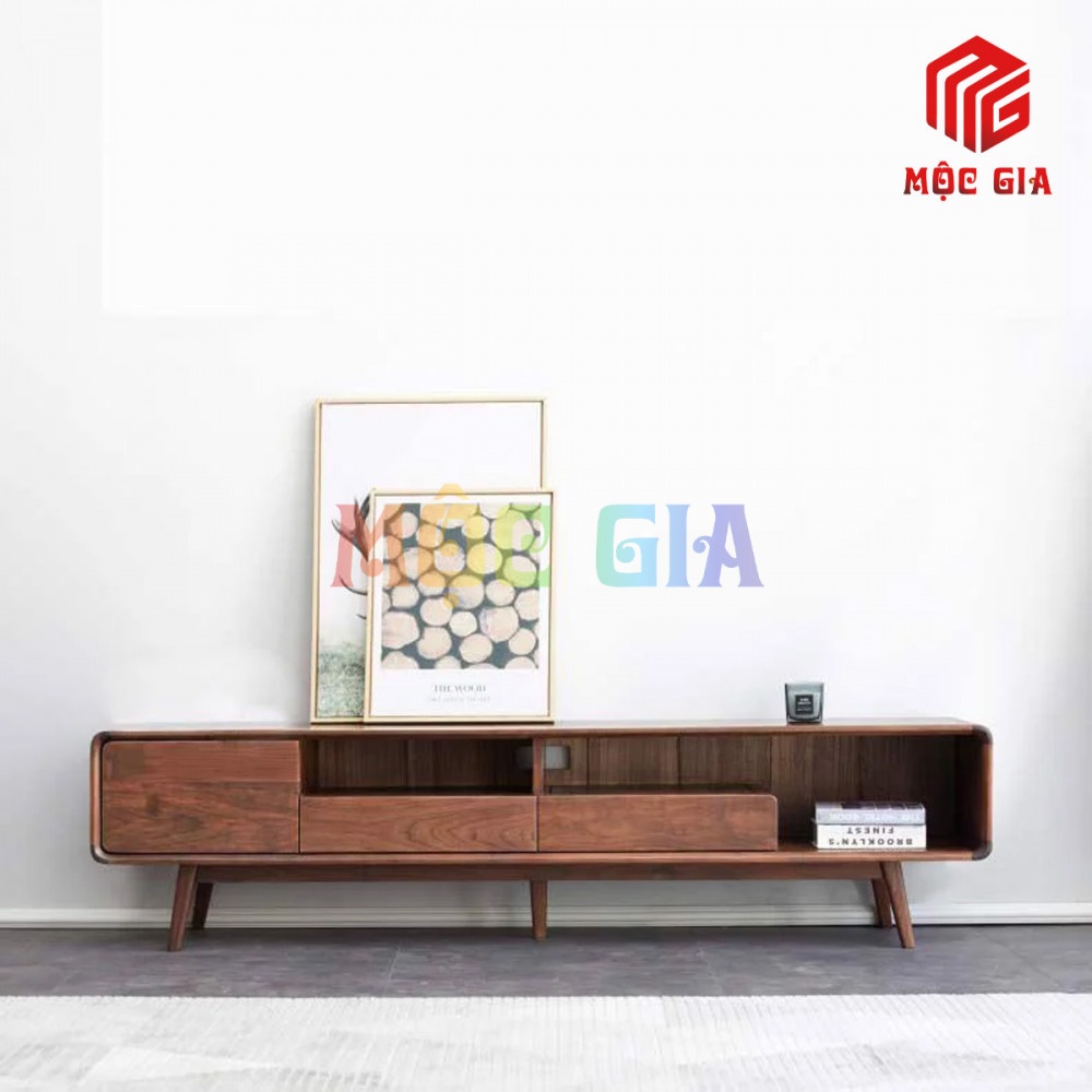 KỆ TI VI GỖ ÓC CHÓ MG-KOC 009-1