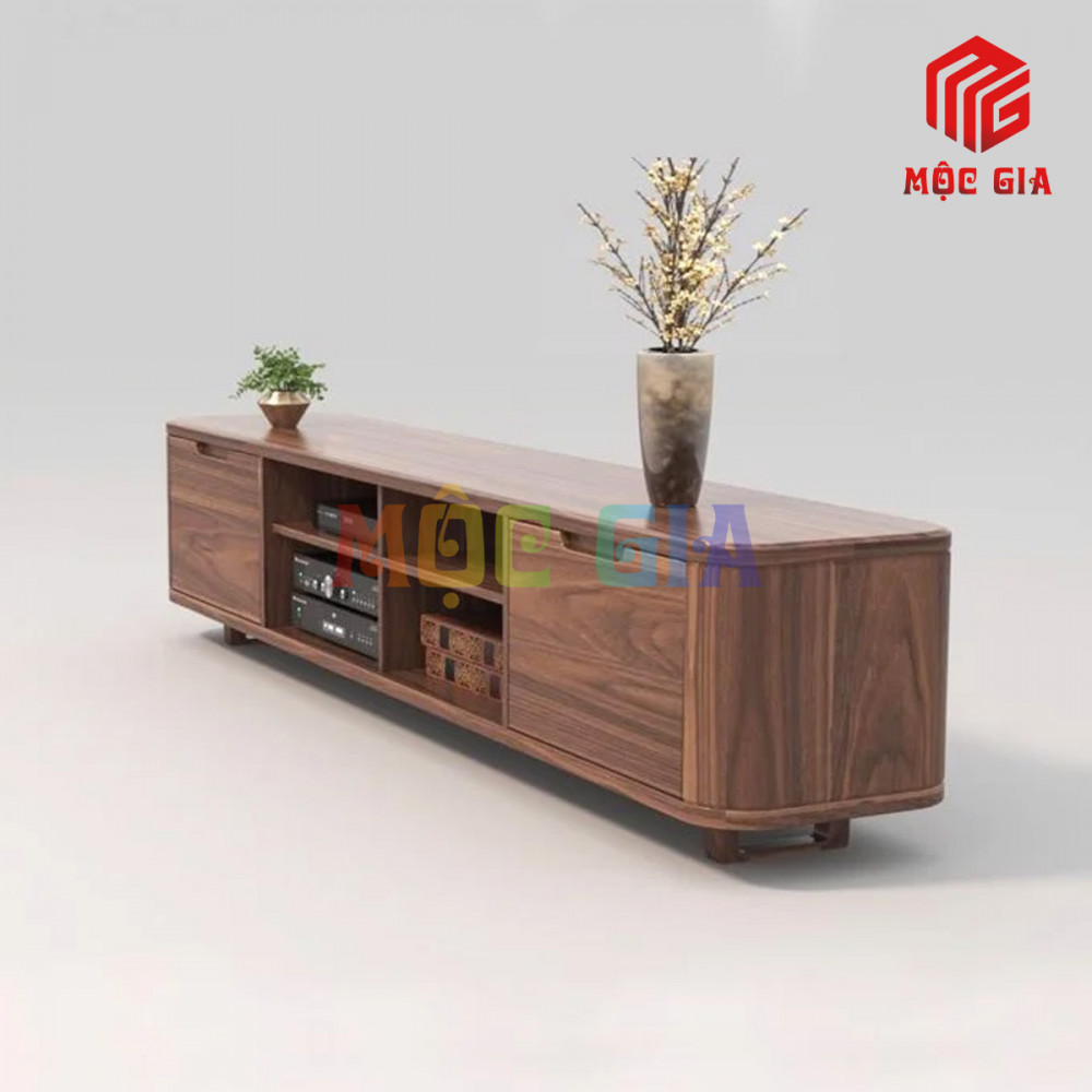 KỆ TI VI GỖ ÓC CHÓ MG-KOC 012-1