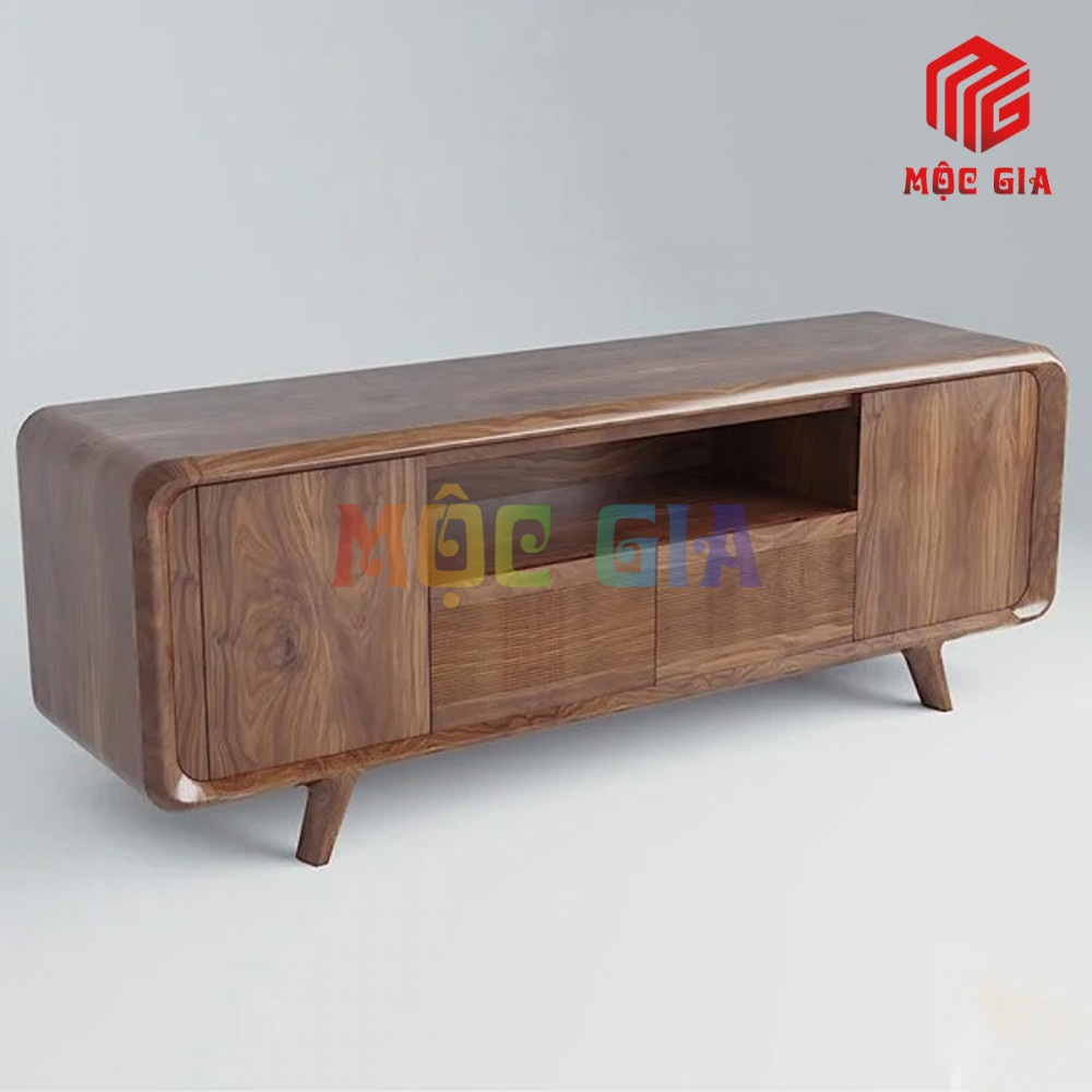 KỆ TI VI GỖ ÓC CHÓ MG-KOC 013