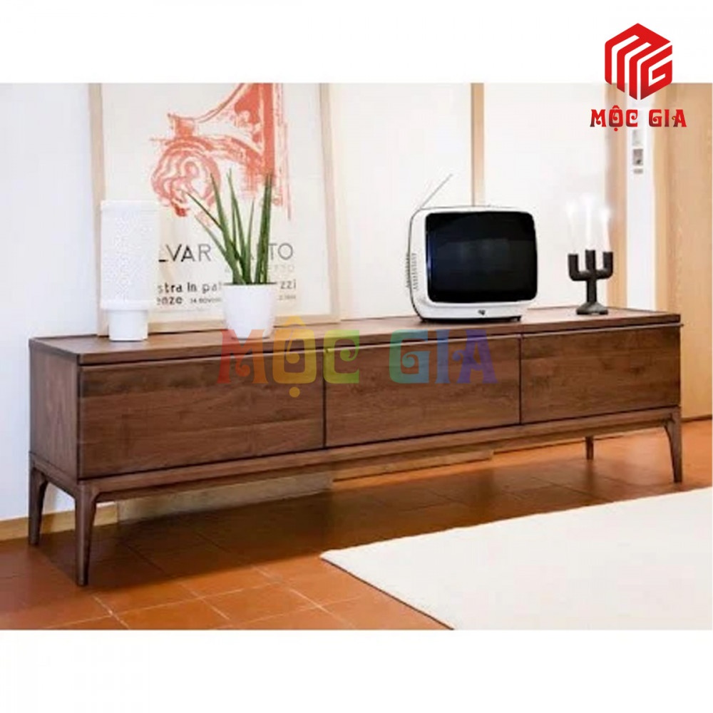 KỆ TI VI GỖ ÓC CHÓ MG-KOC 017