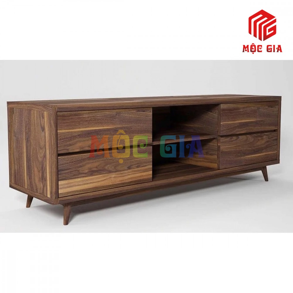 KỆ TI VI GỖ ÓC CHÓ MG-KOC 018