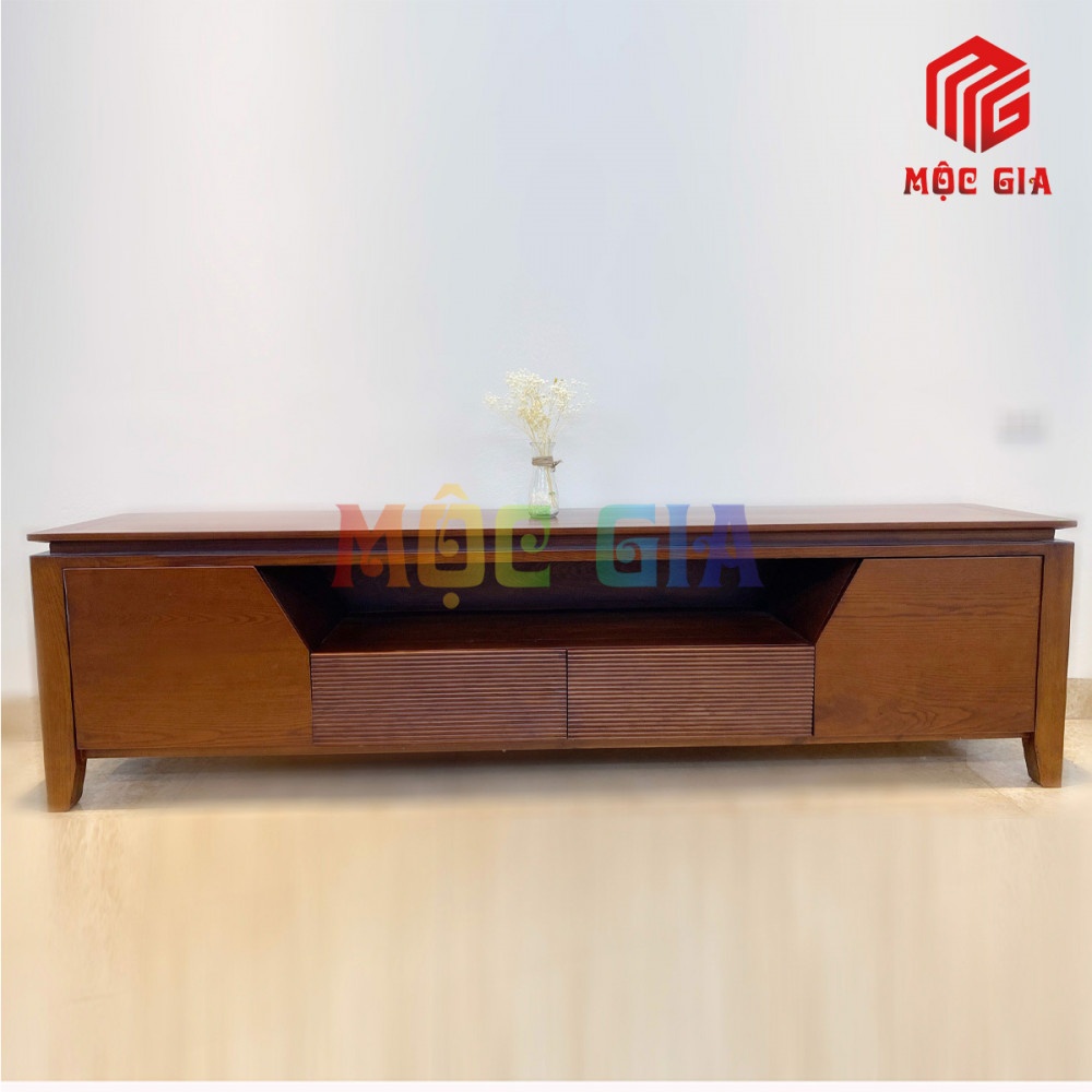 KỆ TI VI GỖ SỒI NGA MG-KTV 001-1