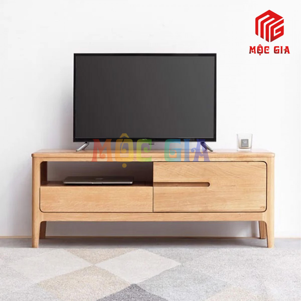 KỆ TI VI GỖ SỒI NGA MG-KTV 009